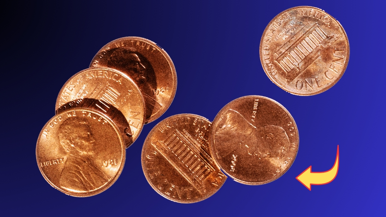 10 U.S. Pennies